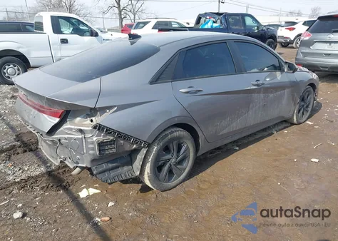 2022 Hyundai Elantra Sel from USA, damaged, VIN KMHLM4AG2NU321411